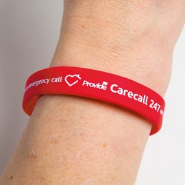 ID Wristband with 24/7 Support Service – Adult & Child Sizes – 1-Year Provide Carecall247 Subscription Included – Helps Promote Safety, Independence & Peace of Mind (Child)