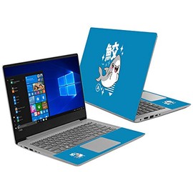 MightySkins Skin Compatible with Lenovo Ideapad 330S 14" (2018) - Shark Kawaii | Protective, Durable, and Unique Vinyl Decal wrap Cover | Easy to Apply, Remove, and Change Styles | Made in The USA