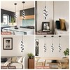 Vloitgol Black Pendant Light,4000K Modern LED Pendant Lights Kitchen Island,Adjustable
