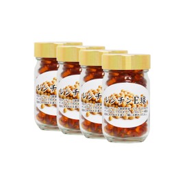 Natural Health Co. Lecithin E Ball, 3.2 oz (90 g) x 4 Pieces, Soy Lecithin, Supplement, Vitamin E, Wheat Germ Oil, Capsules