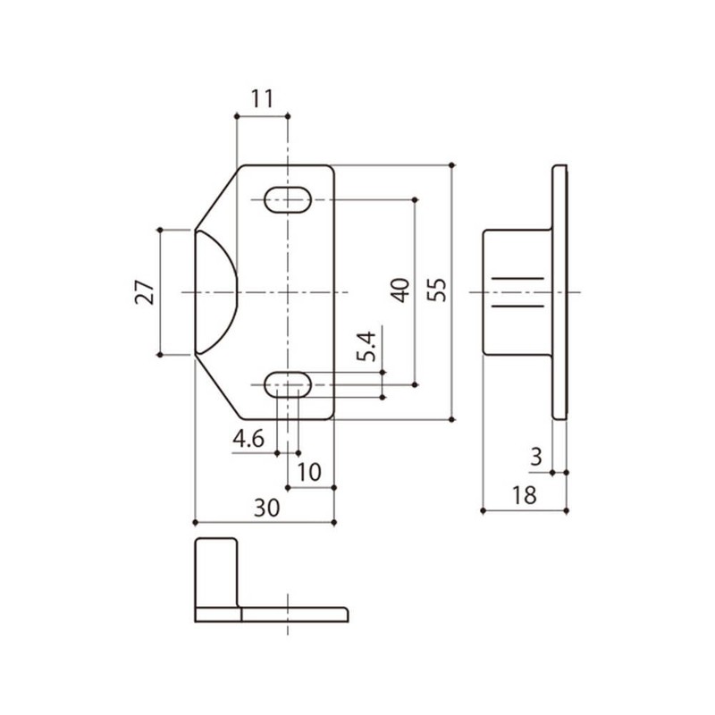 中西 Industrial Pull US Handle Peg Case ATU – 5 