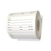 500 Food Labels - Removable Stickers with Large Writable Surface