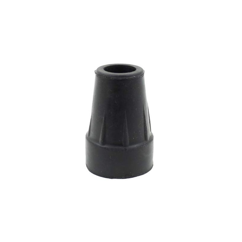 QTY 4pcs 12mm (1/2") Small Black Rubber Ferrules Tips Ends
