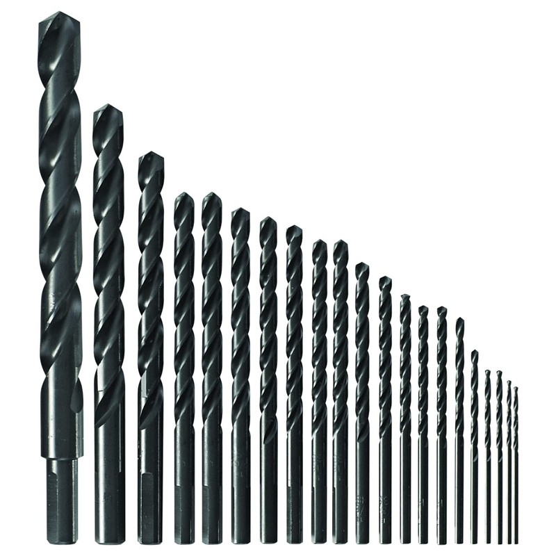 BOSCH BL21A 21-Piece Assorted Set Black Oxide Metal Drill Bits