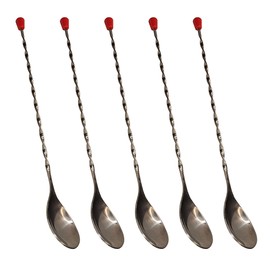 Home Brew Ohio Barware Stainless Steel Bar Spoon 30cm (SET OF 5)
