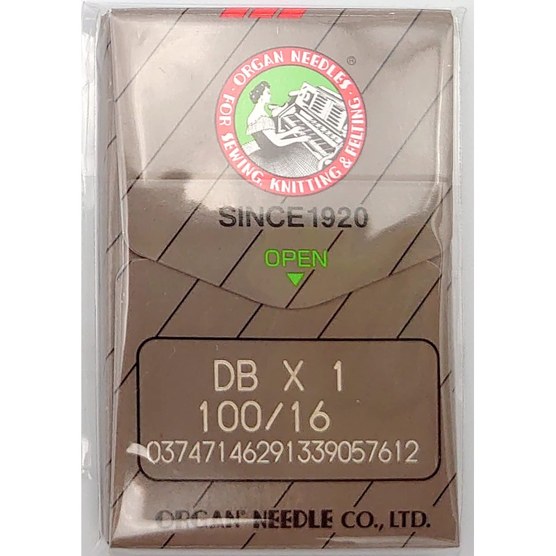 オルガン針 ORGAN NEEDLES 工業用 DB×1 #16 10本入