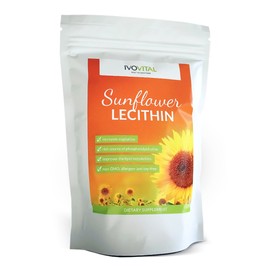 Sunflower Lecithin Powder, IVOVITAL®, Non-GMO and Soy Free (1200 g)