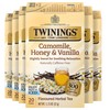 Twinings Camomile, Honey & Vanilla Herbal Tea Individually Wrapped Bags,