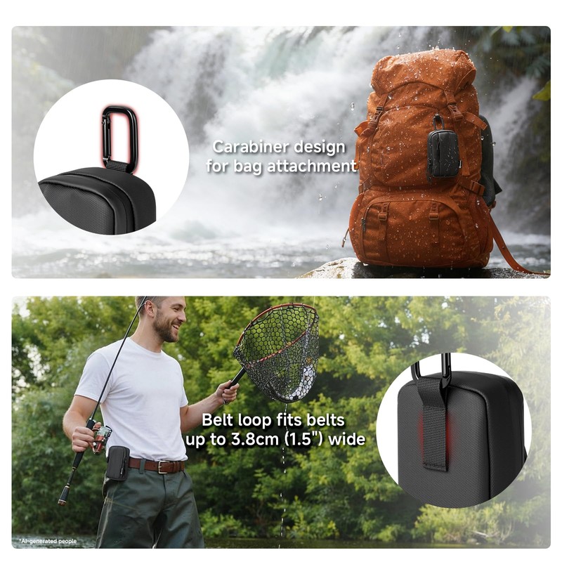 CaSZLUTION Travel Case for OM SYSTEM OLYMPUS Tough TG-7 TG-6