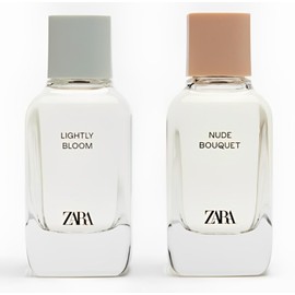 Zara Lightly Bloom + Nude Bouquet Perfume for Women EDP Eau De Parfum 2x 100 ML (3.4 FL. OZ)