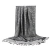 Pashmina Shawls for Women-Winter Classic Paisley Jacquard Pashmina Wrap Scarves