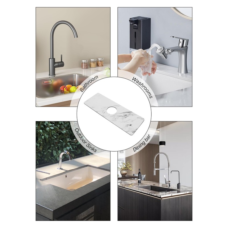 1 Piece Tap Absorbent Mat Kitchen Sink Splash Mat Sink