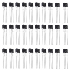 KEAcvise 30pcs a3144 Hall Effect Sensor - 3144 oh3144 ah3144e 3-pin Magnetic Detector Switch for ebike and Electronics