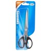 DELI 3 x Stainless Steel Scissors 180mm Black or Red