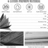 Waterproof Car Cover Replace for Volkswagen Beetle 1960-1980，6 Layers All
