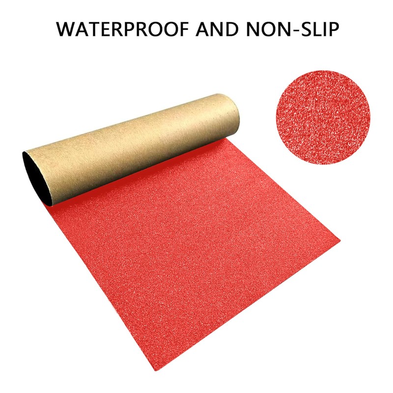 YIYIW 48"*10.2"Clear Skateboard Grip Tape, Anti Slip Transparent Skateboard Sandpaper,