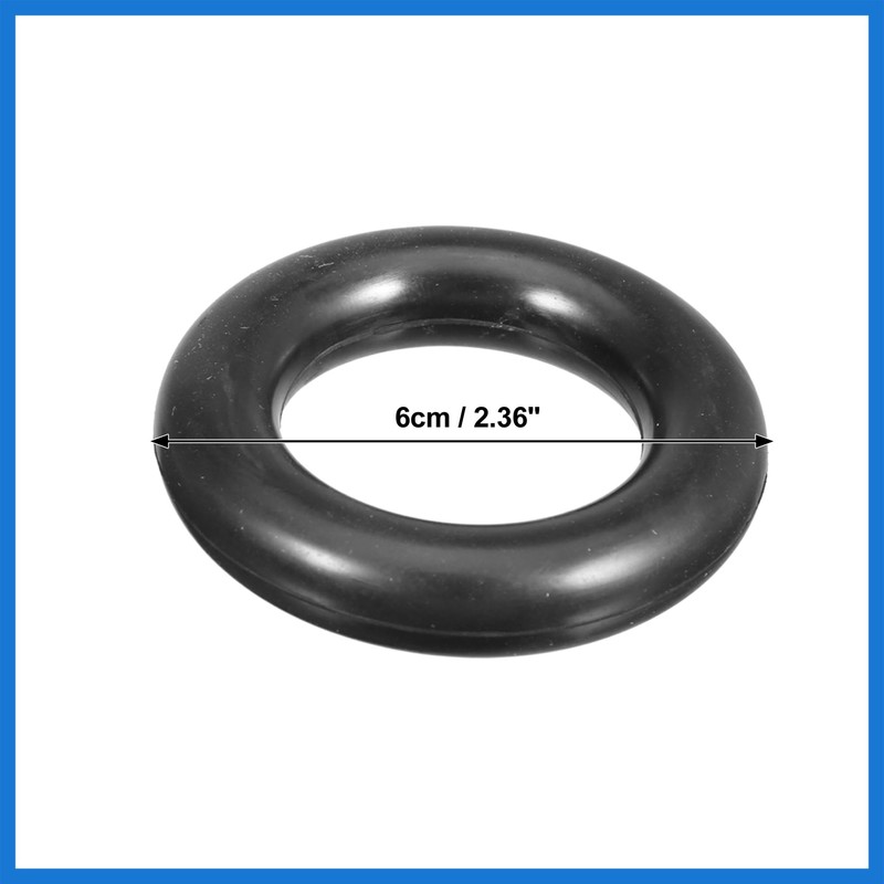 VekAuto 60mm O-Ring Car Universal Muffler Exhaust Hanger Bushing Kit