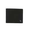 Hazzys (대전신세계)COLOR POINT 블랙 배색포인트 소가죽 슬림 반지갑 HJWA5F330BK (Daejeon