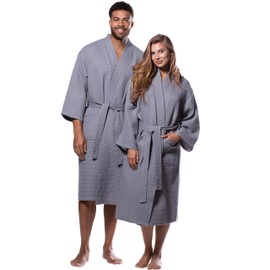 Turquaz Robes For Women Lightweight Unisex Waffle Kimono Bathrobe Mothers day Gifts