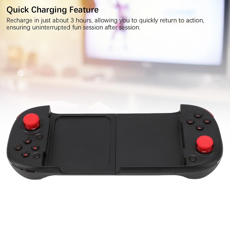 Mobile Gaming Controller BT WL Gamepad for, PC with Extendable