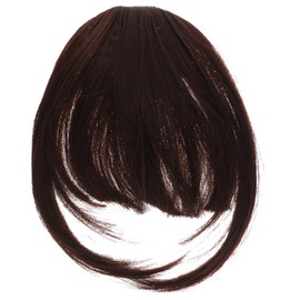 OATIPHO Clip in Hair Extensions Natural Air Bangs Hairpiece for Women Realistic and Fashionable Clip Front Fringe for All Face Shapes and Styling Needs