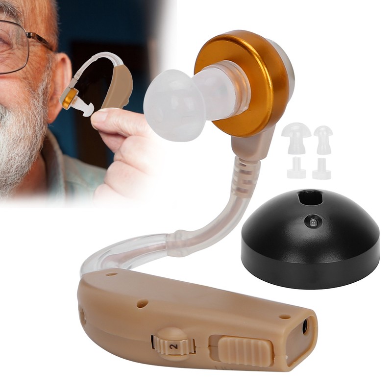 Hearing Amplifier Rechargeable Wireless Volume Control Hearing Aid for Children