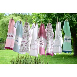 Tea Towel Set "Du bist geliebt" (German Language)