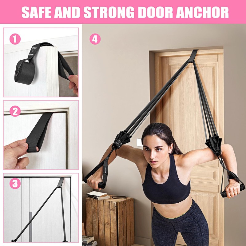 Resistance Bands, Resistance Bands for Working Out, Exercise Bands with