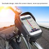 WHEEL UP Rainproof Bicycle Bag Frame Front Top Tube Reflective