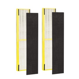 FLT5000 True Hepa Filter C Compatible with Guardian FLT5111, AC5000 series, AC5250PT, AC5300B, AC5350W, Also Compatible BXAP250 and Lowe's Idylis IAP-GG-125 Protection for allergy sufferers