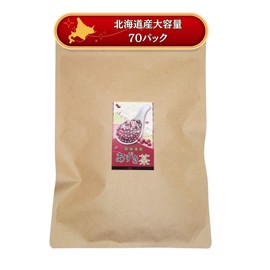 Hanamiraku Azuki Tea Bag, 0.1 oz (4 g) x 70 Packets, Made in Hokkaido, Domestic, Large Capacity, 16.9 fl oz (500 ml), 33.8 fl oz (1000 ml), Caffeine-Free