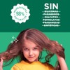 Árbora Desenredante natural sin enjuague niños aguacate aloe vera 2