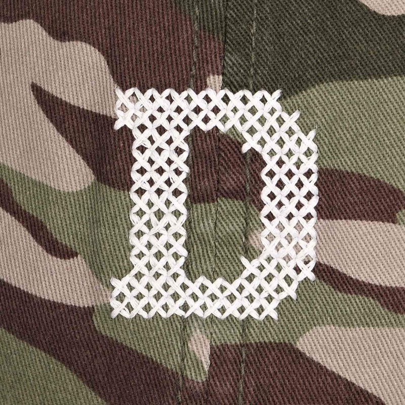 Djinns 6P SB Deconstructed Cross D Cap Baseball Cap Flat