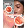 SHEGLAM Glowchi Bouncy Highlighter Mochi-like Formula Highlighter Long-lasting Shimmer Makeup-Red