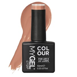 MyGel by MYLEE Semi-Permanent Gel Polish 10 ml [Caramel] UV/LED Nail Art Manicure Pedicure for Professional and Home Use - Long Lasting and Easy to Apply