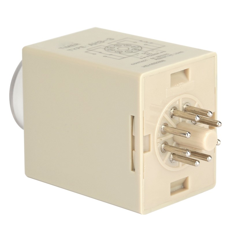 220VAC 10 Minutes Power On Delay Timer Time Relay AH3-3(10M)