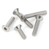 M6-1.0 x 20/25/30/35/40mm Flat Head Socket Cap Screws, Allen Socket