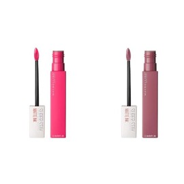 Maybelline New York Labial Liquido Matte Larga Duracion Superstay, Matte Ink 30 Romantic, 5 g  Labial Liquido Matte Larga Duracion Superstay, Matte...