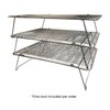 Hamilton Housewares Stackable Stainless Steel Wire Half Sheet Cooling Rack(12"x17")