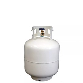 Unbranded Reconditioned  20 lb. Steel Propane LPG Cylinder with OPD Valve DOT/TC Approved
