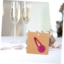 NUOBESTY 200pcs Jewelry Display Cards for Brooches Pre-cut Pin Cards for Easy Brooch Storage for Business for Jewelry Display and Diy Projects