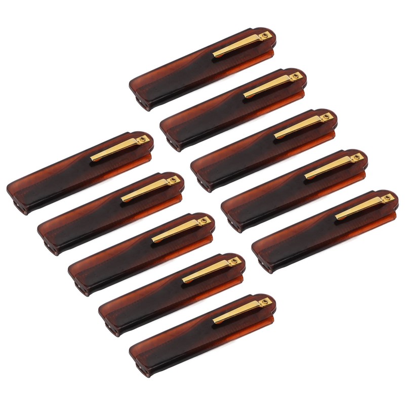 10 Pcs Folding Pocket Comb Hand Made Folding Knife Type