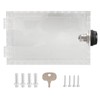 Thermostat Lock Box Universal Large Transparent Thermostat Protective Guard for