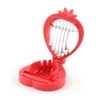 Talisman Designs Strawberry Slicer, 2-in-1 Kitchen Tool with Stainless Steel