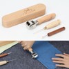 FMTYAOIU 4 Pcs Wooden Sewing Quilting Tools Include Tailor Clapper,Seam
