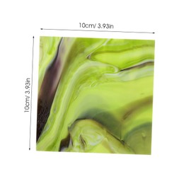 Operitacx 4 Stück DIY -Handwerksbedarf Bilderrahmen selber Machen mosaik DIY -Materialien blumentopf DIY mosaikfliese Mosaikfliesen selber Machen Fliesen für das Handwerk DIY liefert Glas