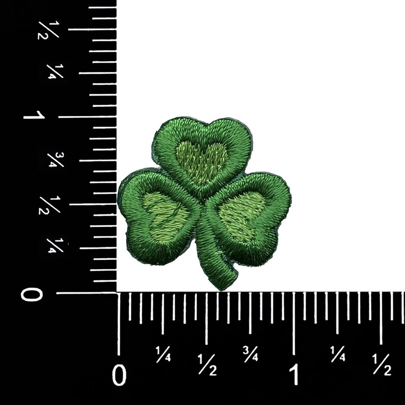 1 Inch - Small Irish Shamrock - Clover Leaf/Trefoil -