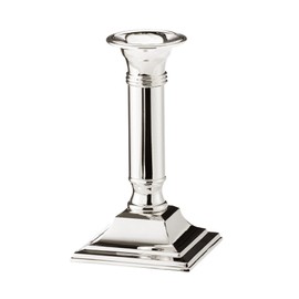 Silver Plated Candlestick ALFORD, Height 15 cm, Silver Plated