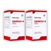 SMART MEGA Paquete de 2 piezas OMEGA 3 Suplemento alimenticio