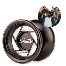 YoyoFactory SHUTTER Yo-Yo - Black (World Yoyo Champion Pro Model)